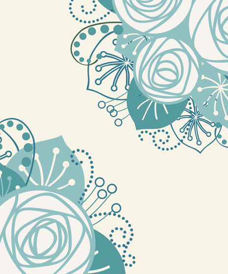 White Spray Rose Wristlet