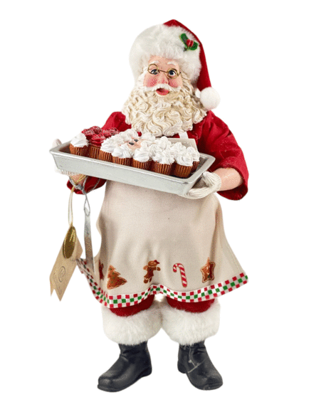 Cupcake Santa